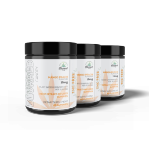 CBD GUMMIES: 15MG THC-FREE 60 CT 3-PACK