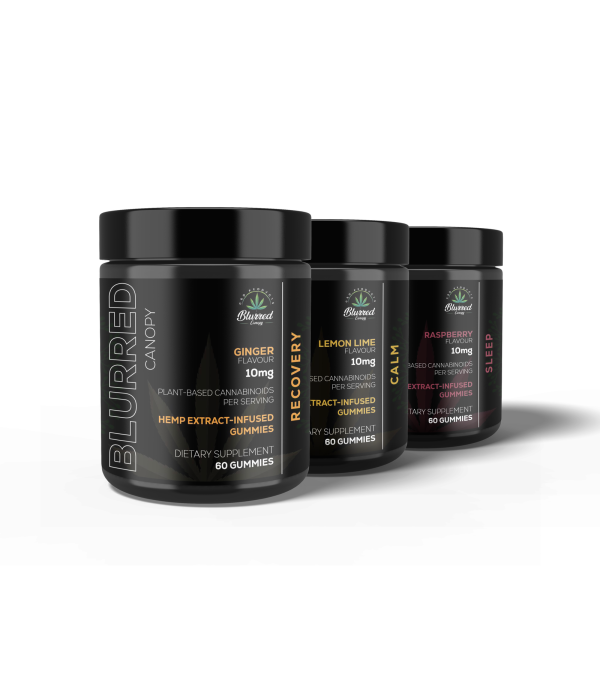 60CT CBD GUMMY BUNDLE: RECOVERY, SLEEP AND CALM (CBD PACK)