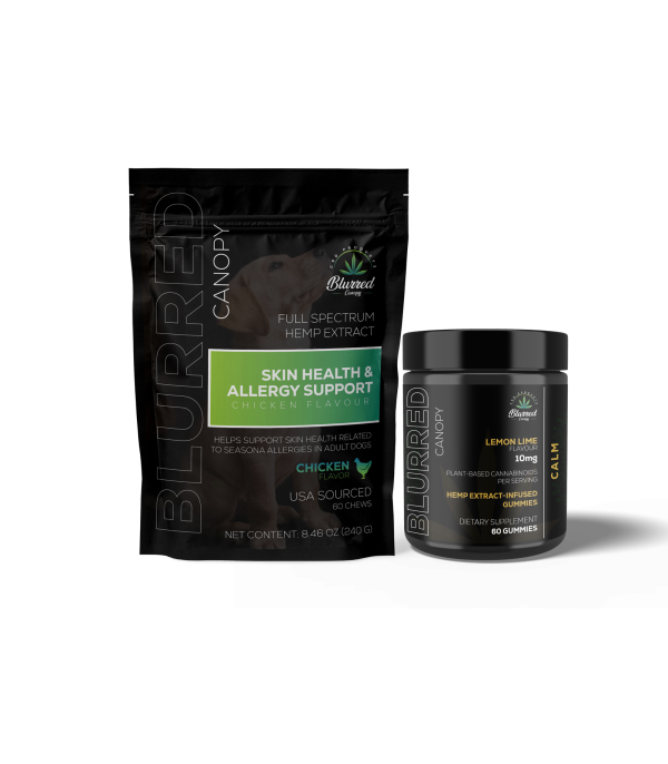 CALMING PET CHEWS + CALMING HUMAN CBD GUMMIES