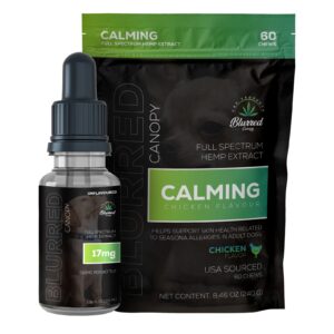 CANINE CALM BUNDLE: CHEWS AND OIL FOR DOGS