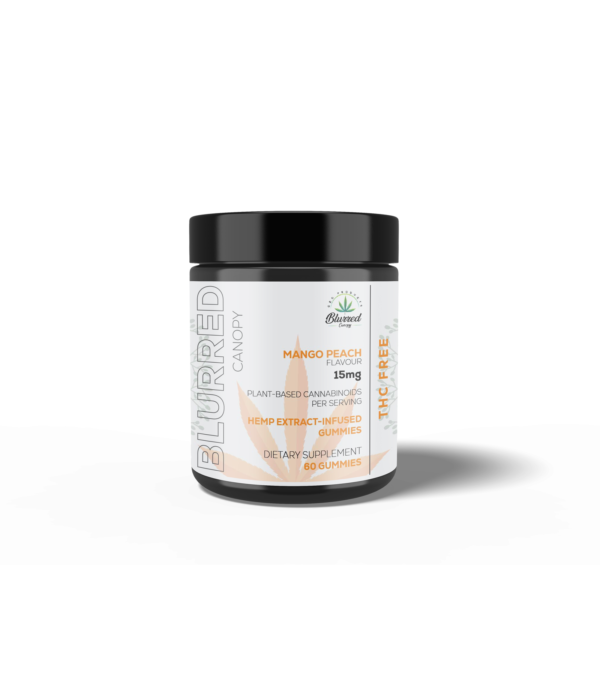 CBD GUMMIES: 15MG THC-FREE 60 CT