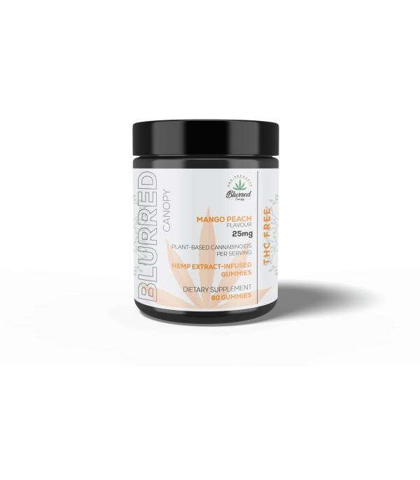 CBD GUMMIES: 25MG THC-FREE 60 CT
