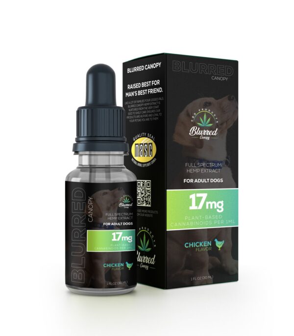 17MG FULL-SPECTRUM HEMP EXTRACT DROPS FOR DOGS