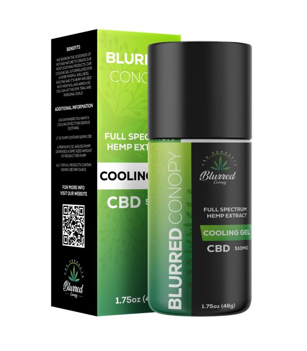 HEMP-INFUSED COOLING GEL WITH CBD