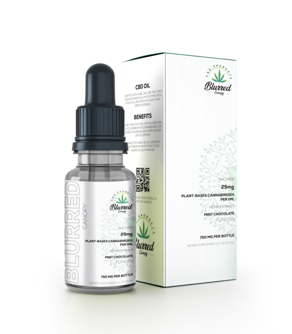 THC FREE CBD OIL: 25MG CBD/1ML